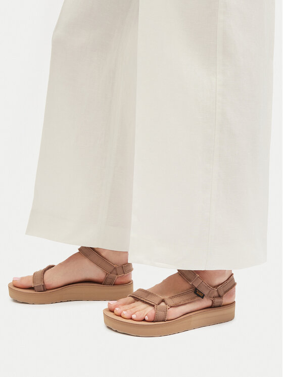 Teva Teva Sandále Midform Universal Canvas 1127570 Hnedá