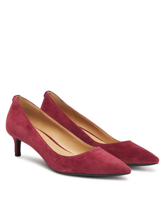 MICHAEL Michael Kors MICHAEL Michael Kors Pantofi cu toc subțire Alina 40R3ALMP1S Vișiniu