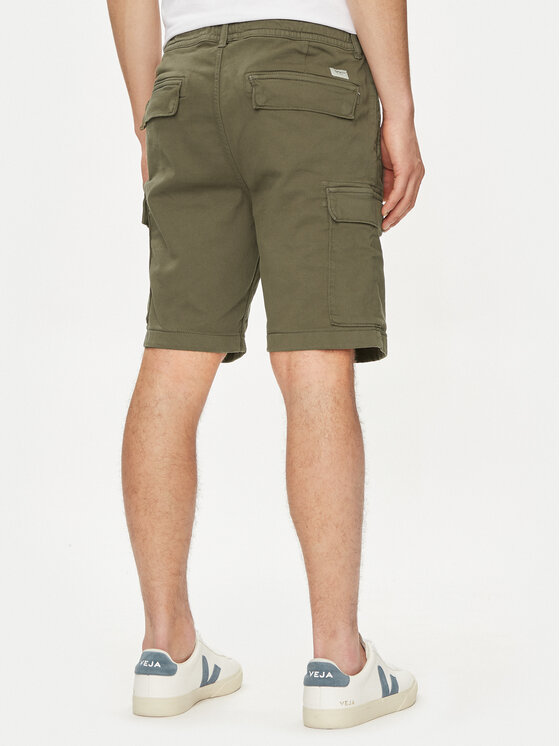 Pepe Jeans Pepe Jeans Шорти от плат Gymdigo Cargo Short PM801077 Каки Regular Fit