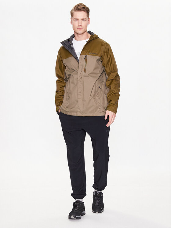 Columbia Columbia Vihmajope Pouring Adventure II 1760061 Roheline Regular Fit