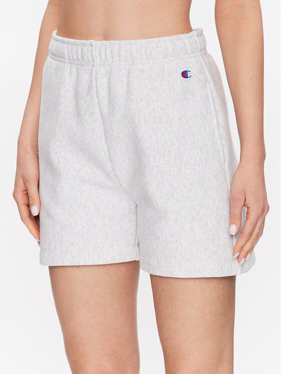Champion Športové kraťasy Minimal Reverse Weave 116247 Sivá Regular Fit