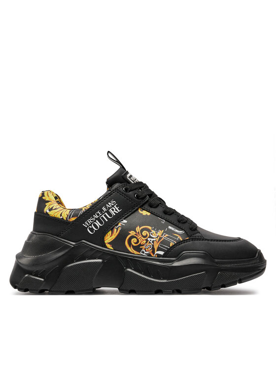 Versace Jeans Couture Снікерcи 76YA3SC2 Чорний | Modivo.ua