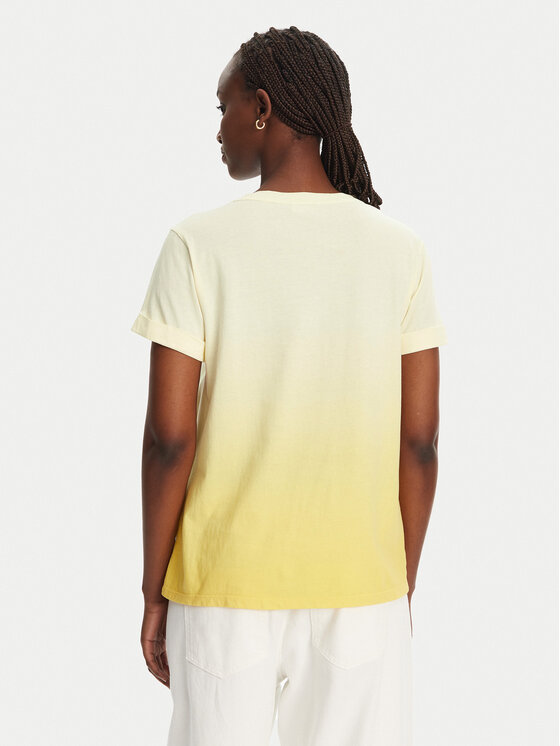 Liu Jo Liu Jo T-shirt TA5267 JS923 M9114 Giallo Regular Fit