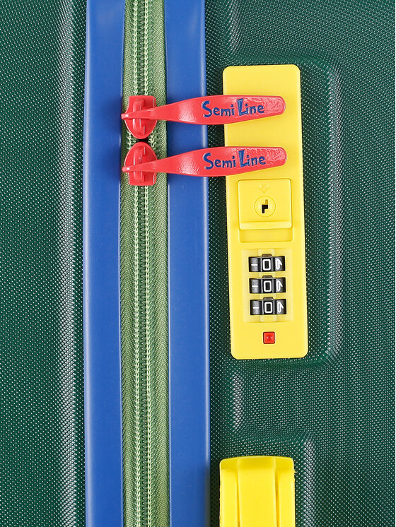 Semi Line Semi Line Velký kufr T5846-3 Zelená