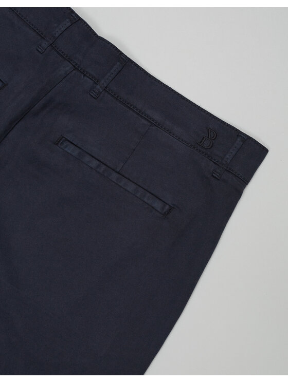 Borgio Borgio Spodnie materiałowe tavigliano Granatowy Slim Fit