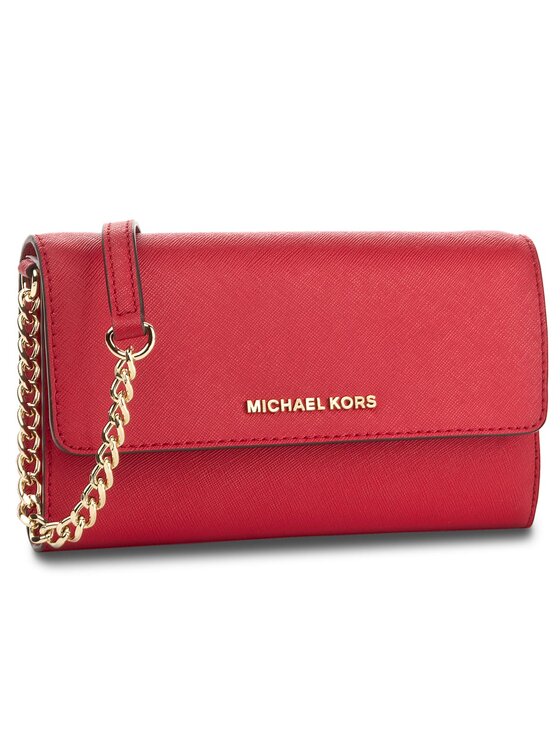 Michael Kors Sac à main Jet Set Travel 32T4GTVC3L Rouge • 