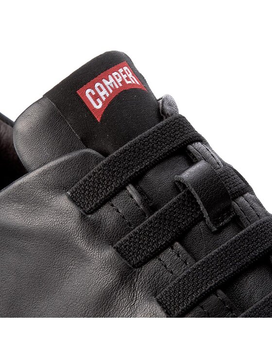 Camper Camper Halbschuhe Beetle 18751-048 Schwarz