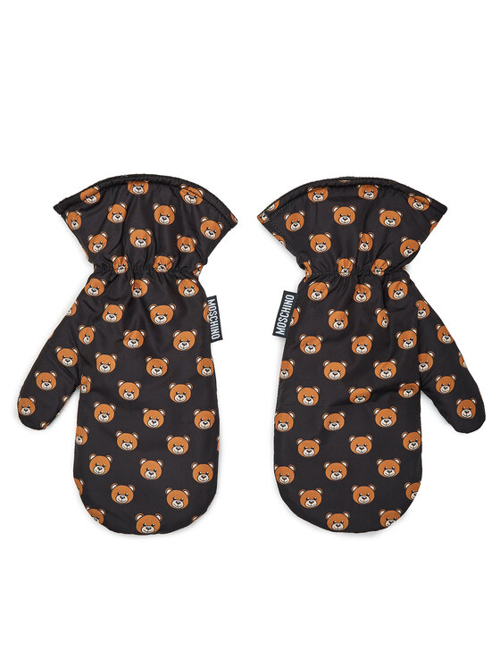 MOSCHINO MOSCHINO Dámské rukavice 65393 M3003 Černá