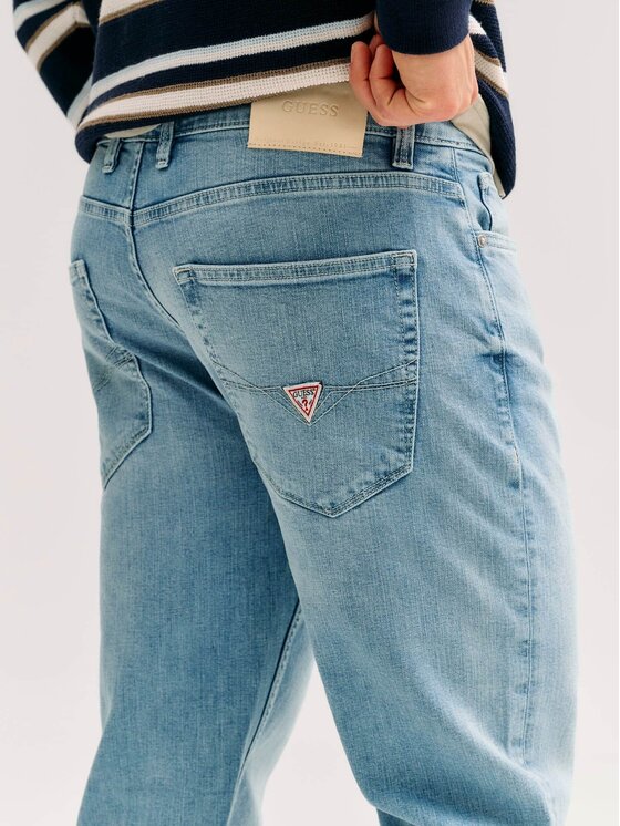 Guess Guess Jeansy 181941 Niebieski Slim Fit