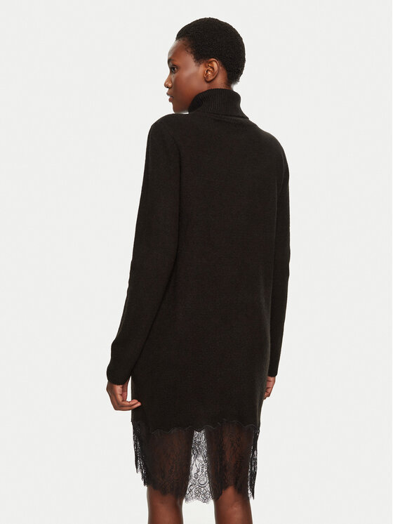 Morgan Morgan Kootud kleit 242-RMAFIX Must Slim Fit