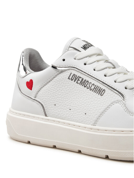 LOVE MOSCHINO LOVE MOSCHINO Sneakersy JA15144G1LJC210B Biały