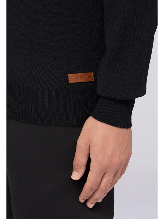 Trussardi Trussardi Cardigan M0058000007N033 Nero Regular Fit