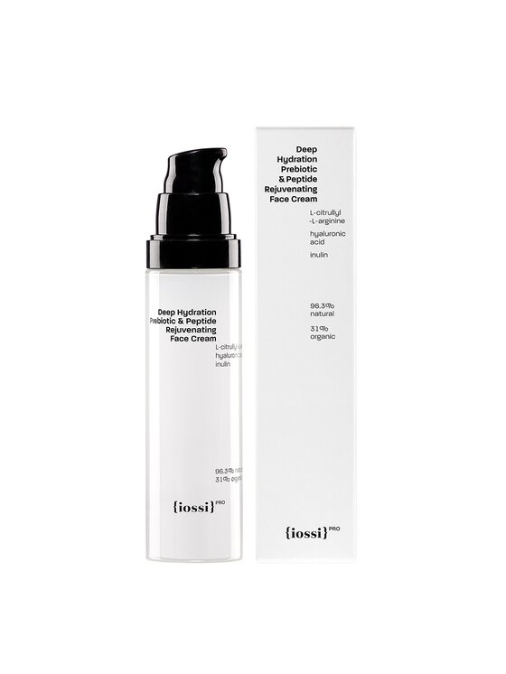 Krem do twarzy Iossi, Deep Hydration Prebiotic&Peptide Rejuvenating Face Cream Intensywnie Regenerujący Do Skóry Wrażliwej
