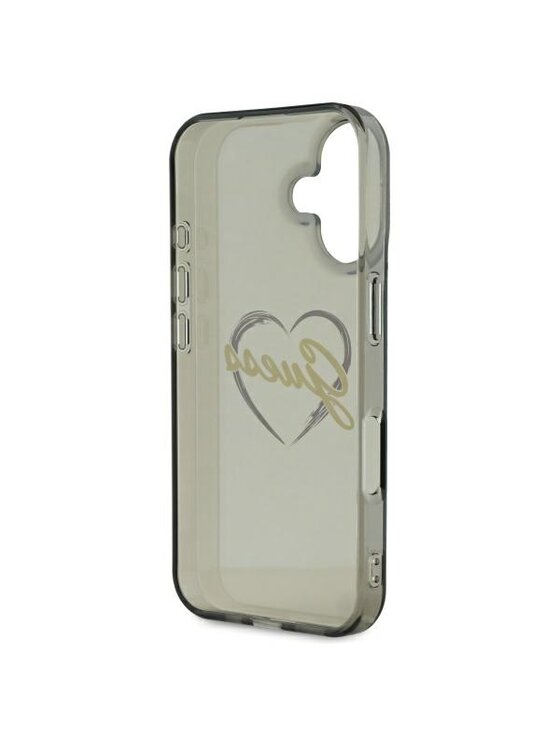 Guess Guess Etui na telefon Apple iPhone 16 Plus Czarny
