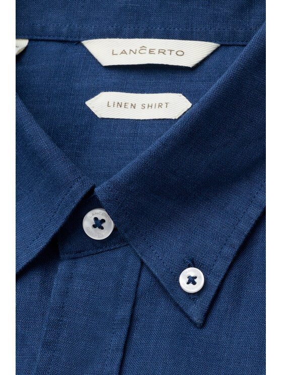 Lancerto Lancerto Koszula Orosia KO073126000039 Granatowy Regular Fit