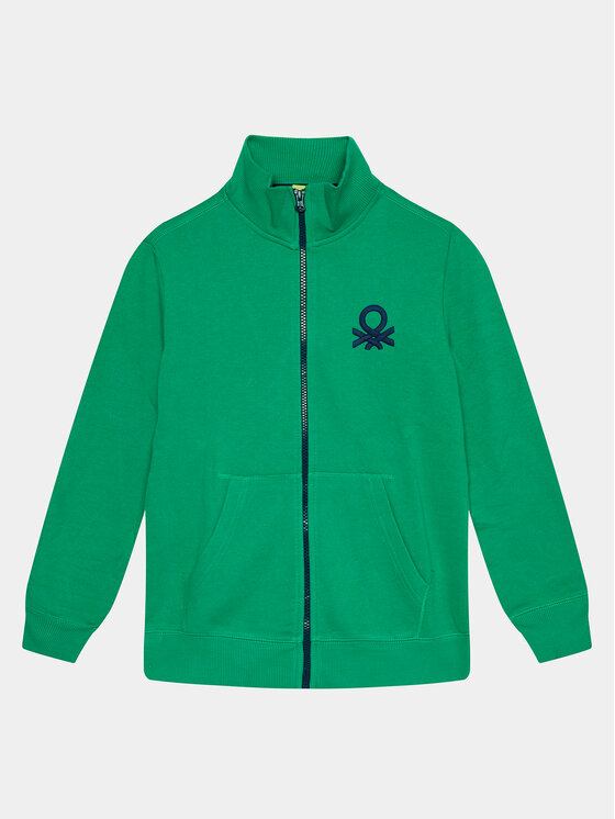 United Colors Of Benetton United Colors Of Benetton Pulóver 3J68C501B Zöld Regular Fit