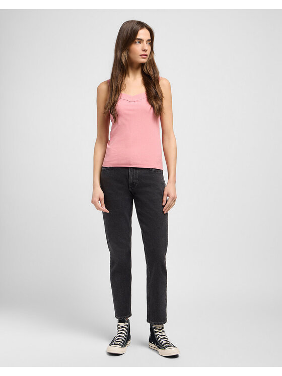 Lee Lee Jeansy RIDER Czarny Slim Fit