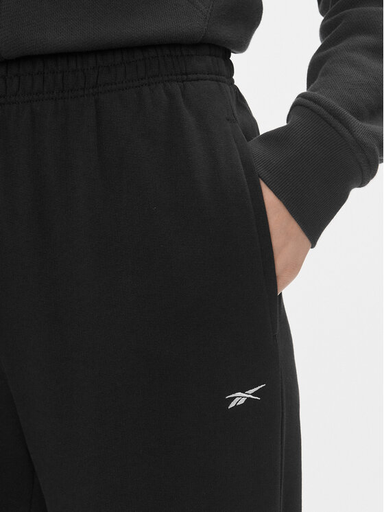 Reebok Reebok Donji dio trenerke Classics IL4647 Crna Relaxed Fit