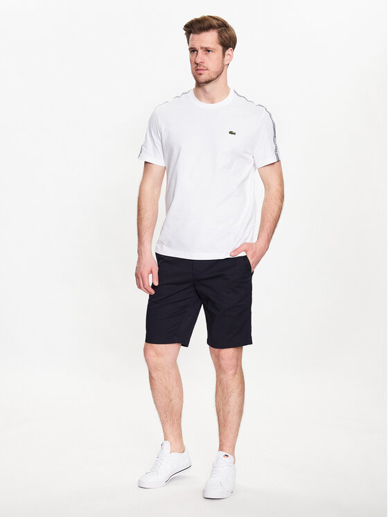 Lacoste Lacoste Σορτς υφασμάτινο FH2647 Μαύρο Regular Fit