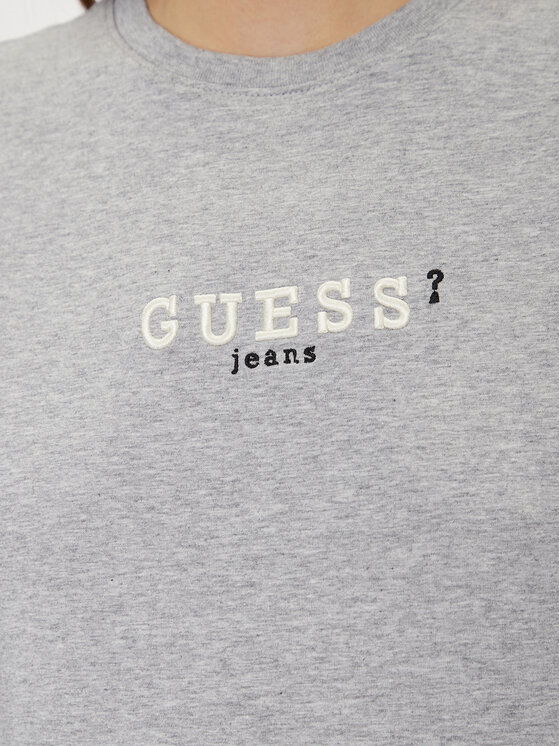 Guess Jeans Guess Jeans T-Shirt W5RI54 J1314 Grau Regular Fit