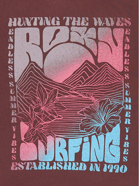 Roxy Roxy Jopa Lineup Brushed ERGFT04021 Rjava Oversize