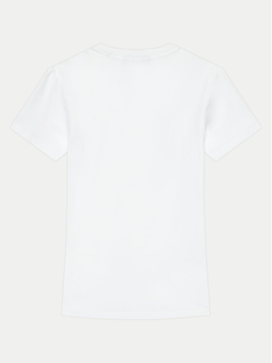 Napapijri Napapijri T-shirt Chamois NP0A4HYL M Bijela Regular Fit