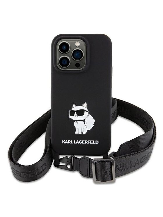 KARL LAGERFELD KARL LAGERFELD Etui na telefon iPhone 15 Czarny