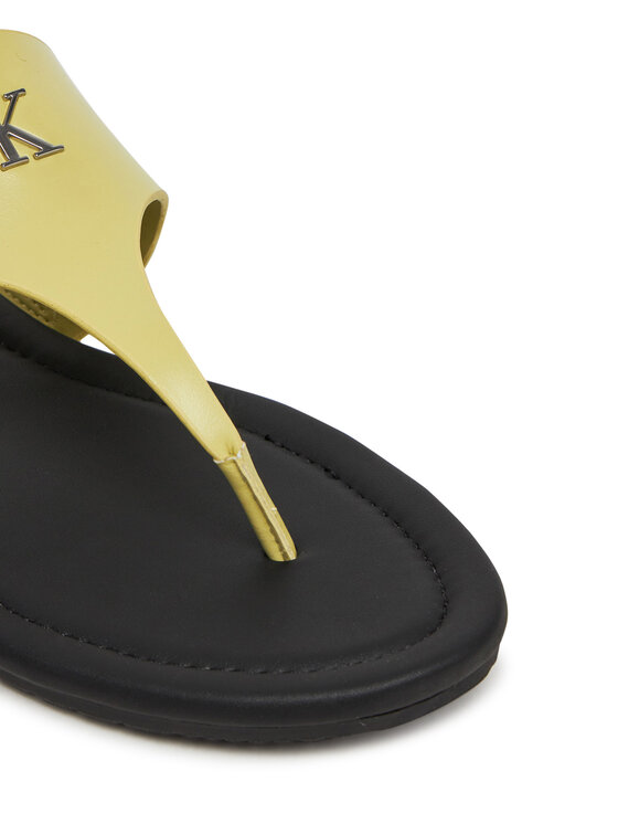 Calvin Klein Jeans Calvin Klein Jeans Japonki Flat Sandal Toepost Mg YW0YW01691 Zielony