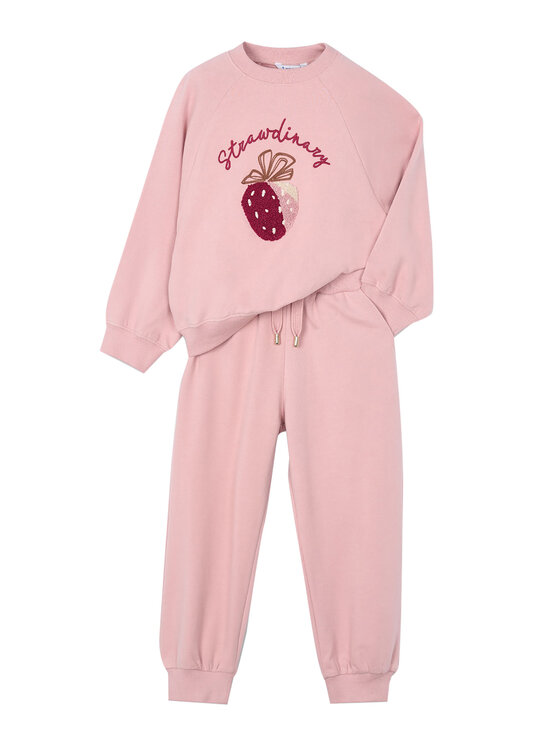 Mayoral Mayoral Sportinis kostiumas 4893 Rožinė Relaxed Fit