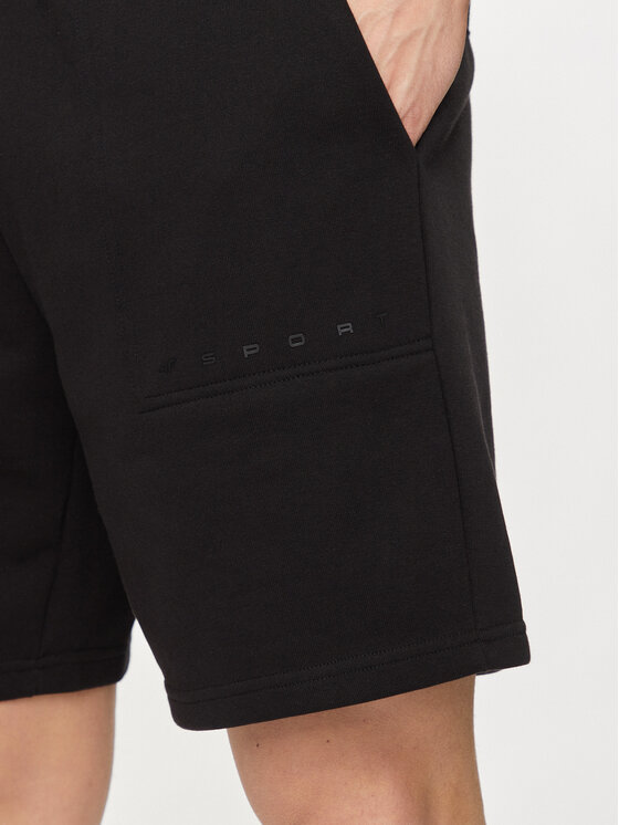 4F 4F Спортни шорти 4FWSS24TSHOM330 Черен Regular Fit