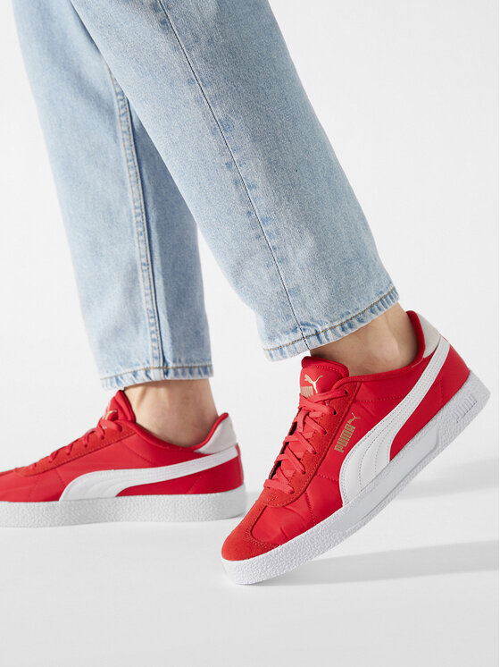 Puma Puma Sneakersy Club Nylon 384822 02 Czerwony