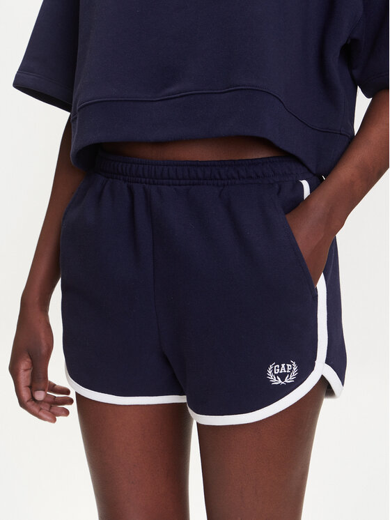 Gap Gap Szorty sportowe 778453-01 Granatowy Regular Fit