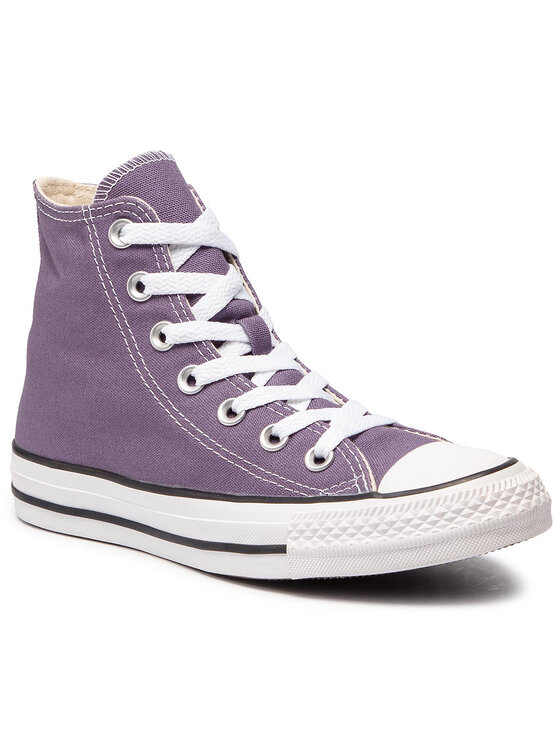 converse enfant violet