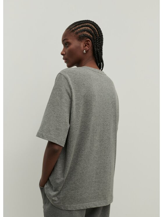 La Mania La Mania Blusa LUCY 2 Grigio Classic Fit