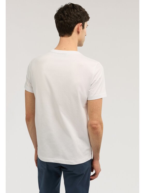 Trussardi Trussardi T-Shirt G0688000163N001 Biały Regular Fit