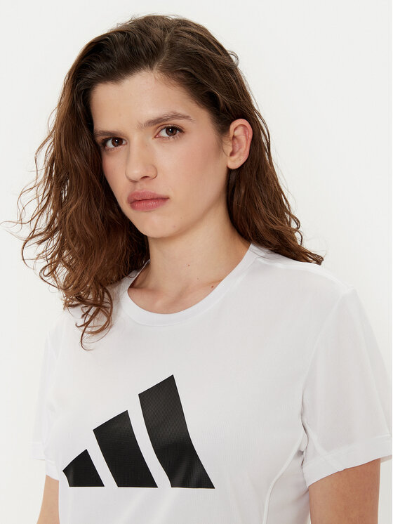 adidas adidas Tricou tehnic Run It IN0111 Alb Regular Fit