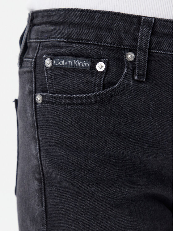 Calvin Klein Jeans Calvin Klein Jeans Pantaloni scurți de blugi J20J225161 Negru Regular Fit