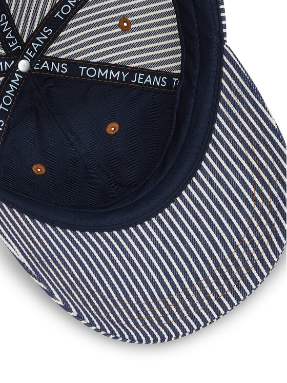 Tommy Jeans Tommy Jeans Šilterica Tjm Heritage Stripe Cap AM0AM13358 Tamnoplava