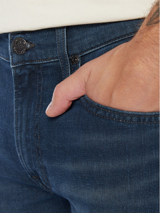 Lee Lee Jeansy Luke L719PTFN 112321995 Niebieski Slim Fit