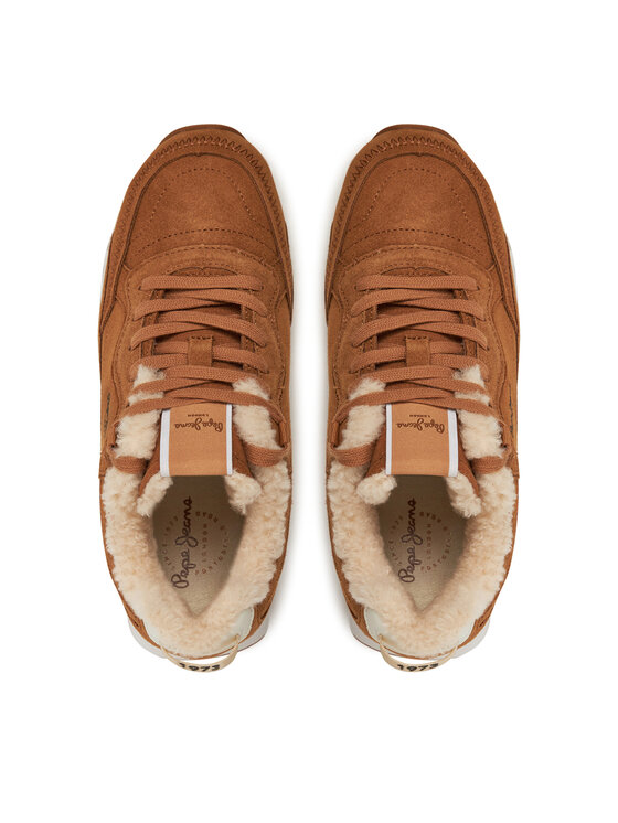 Pepe Jeans Pepe Jeans Sneakersy PLS60015 Brązowy