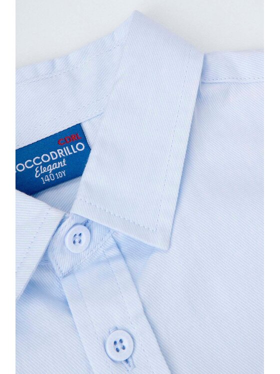 Coccodrillo Coccodrillo Koszula WC4136202EJB-014 Niebieski Regular Fit