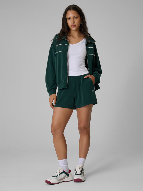 4F 4F Top ESSENTIAL Biały Slim Fit