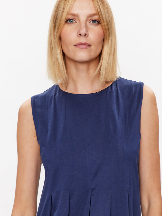 Weekend Max Mara Weekend Max Mara Sukienka codzienna Agiato 23562109 Granatowy Regular Fit