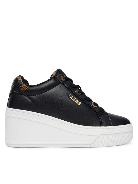 Guess Sneakers FLTRZY ELE12 Negru