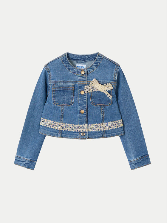 Mayoral Mayoral Jeansjacke 3406 Dunkelblau Regular Fit