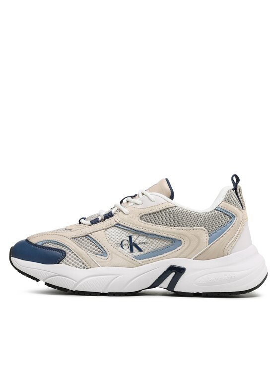 Calvin Klein Jeans Calvin Klein Jeans Sneakers Retro tennis Su-Mesh YM0YM00589 Beige