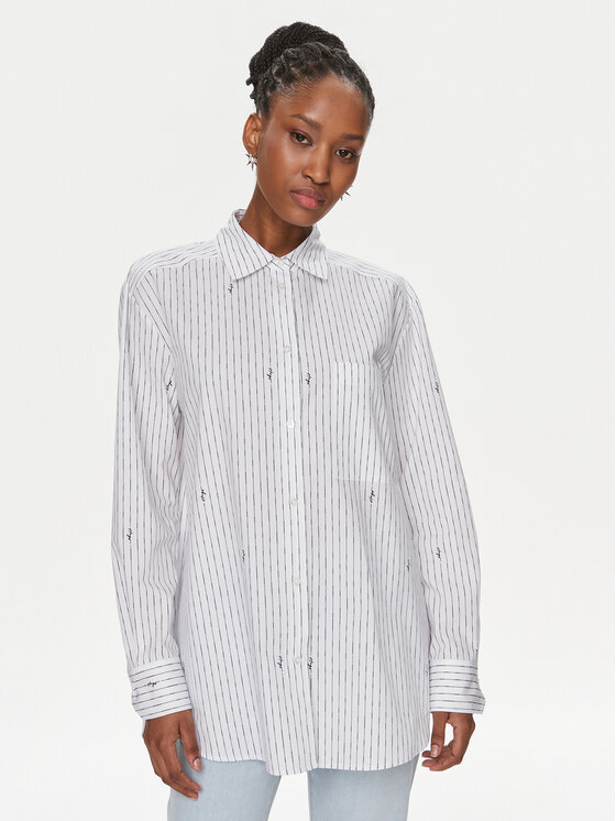 HUGO Hugo Srajca Elodina 50509182 Bela Oversize