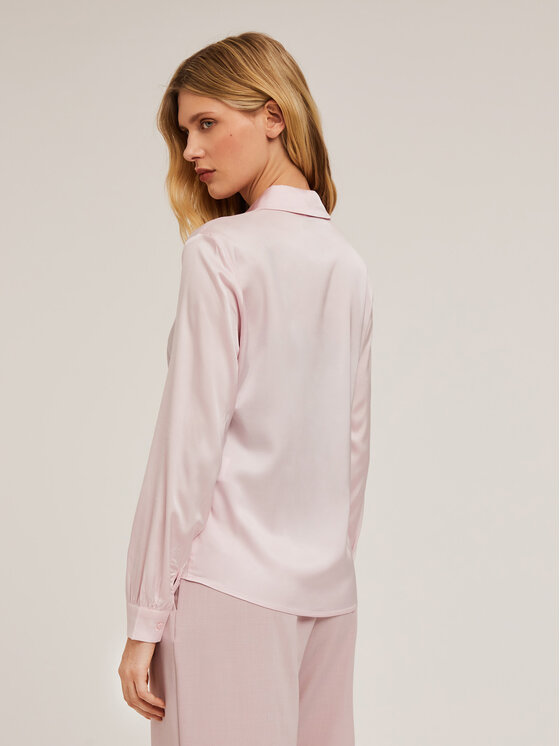 Motivi Motivi Camicia 5192Q000736N006 Rosa Regular Fit