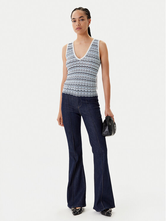 Morgan Morgan Top 251-MINKO Sinine Regular Fit