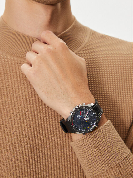 Casio Casio Laikrodis Edifice Racing ECB-900MP-1AEF Juoda